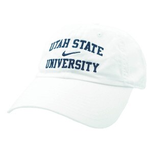 Women's Utah State University White Nike Cap